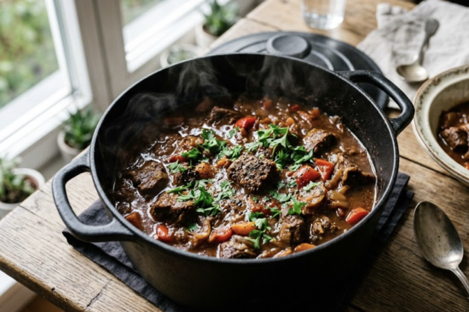 Klassisches Rindergulasch – zart, kräftig und wie bei Oma